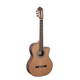 BEATRIZ H COP - Teljes tömör hybrid cutaway gitár, cédrus fedlappal, nyitott pórusú szatén felülettel és előerősítővel (Made in Europe)