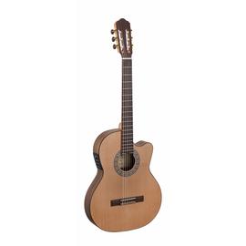 BEATRIZ HTL COP - Teljes tömör hybrid cutaway gitár, cédrus fedlappal, nyitott pórusú szatén felülettel és előerősítővel - Thin Line változat (Made in Europe)