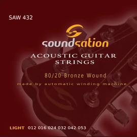 Soundsation SAW 432 - Akusztikusgitár húrszett - Light