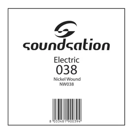 Soundsation NW038 - Elektromosgitár húr SE széria - 0.38