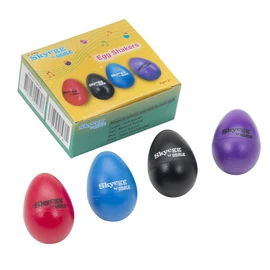RH-37-PACK - Színes, tojás alakú csörgő (4 db-os kiszerelés)