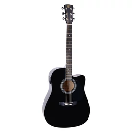 Soundsation YOSEMITE-DNCE-BK - Dreadnought cutaway elektroakusztikus gitár