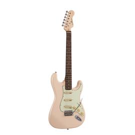Soundsation RIDER-RETRO-R SW - Double cutaway elektromos gitár 3 single coil pickuppel és vintage kulcsokkal (Wilkinson mechanika, eco-rózsafa fogólap)