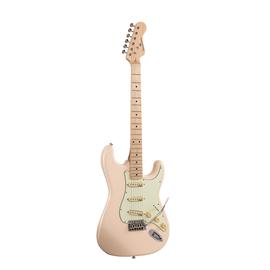 Soundsation RIDER-RETRO-M SW - Double cutaway elektromos gitár 3 single coil pickuppel és vintage kulcsokkal (Wilkinson mechanika, juharfa fogólap)