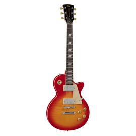 Soundsation MILESTONE-PRO CSB-FM - Ívelt fedlapú cutaway elektromos gitár 2 humbucker pickuppel és ragasztott nyakkal