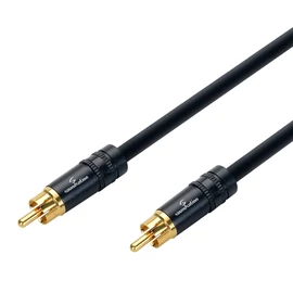 Soundsation WM-PRCA09 - Wiremaster aszimmetrikus patch kábel: RCA-RCA / 0.9m