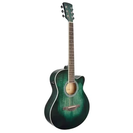 Soundsation SAGUARO-HW-CE GR - Hand wiped cutaway akusztikus gitár előerősítővel