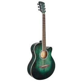 Soundsation SAGUARO-HW-CE GR - Hand wiped cutaway akusztikus gitár előerősítővel
