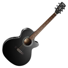 Cort SFX-ME-BKS akusztikus gitár EQ-val, matt fekete
