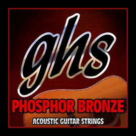 GHS S325 akusztikus húr - Foszfor-bronz, Light, 12-54