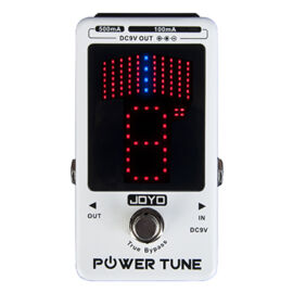 Joyo Power Tune kromatikus hangoló pedál és táp elosztó