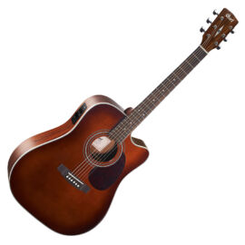 Cort MR500E-BR akusztikus gitár elektronikával, barna