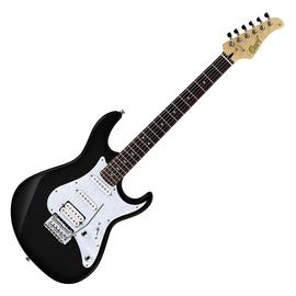 Cort G250-BK el.gitár, hársfa test, Alnico PU, fekete