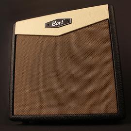 Cort CM15R-BK gitárerősítő zengetővel, 15 Watt, fekete