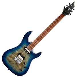 Cort KX300-OPCB el.gitár, kobaltkék burst