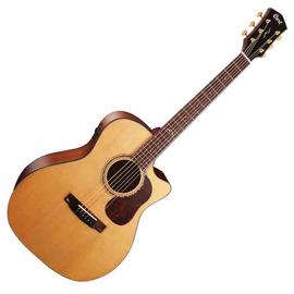 Cort Gold-A6 with case akusztikus gitár, All solid