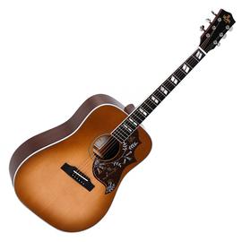 Sigma DM-SG5 akusztikus gitár elektronikával, sunburst