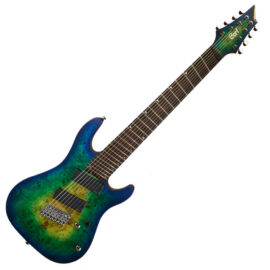 Cort KX508MS-MBB el.gitár, Multi Scale, kék burst + Választható ajándék
