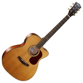 Cort Gold-OC6 with case el.akusztikus gitár, All solid, natúr