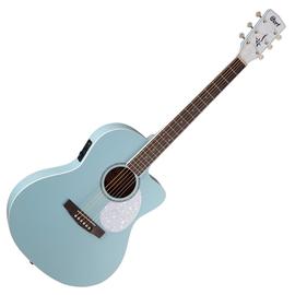 Cort JADE-Classic-SKOP with bag akusztikus Lady-gitár elektronikával, puhatokkal, égkék