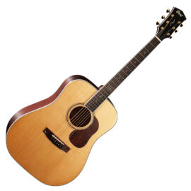 Cort Gold-D8-NAT with case akusztikus gitár, All solid, natúr