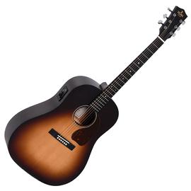 Sigma JM-SGE akusztikus gitár elektronikával, sunburst