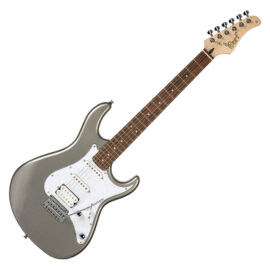 Cort G250-SVM el.gitár, hársfa test, Bluebucker PU, ezüst