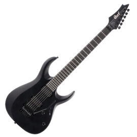 Cort X500-Menace-BKS elektromos gitár, fekete szatén