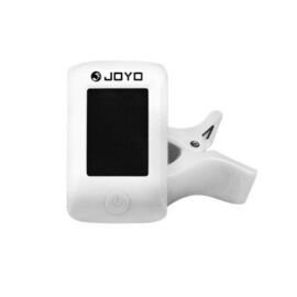 Joyo digitális mini kromatikus hangoló, felcsíptethető, fehér