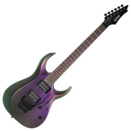Cort X300-FPU el.gitár, EMG PU, lila - elérhető 2022 márciusa után