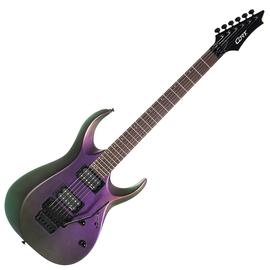 Cort X300-FPU el.gitár, EMG PU, lila - elérhető 2022 márciusa után