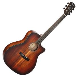 Cort Core-GA ABW OPLB el.akusztikus gitár, All solid, blackwood, világos burst - elérhető 2022 márciusa után