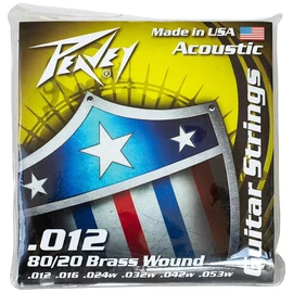 Peavey BR12S -578670- 80/20 akusztikus bronz gitárhúr 12s