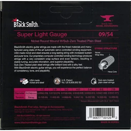 BlackSmith Electric, Super Light 09-54 húr - 7 húros