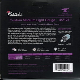 BlackSmith AOT Bass, Custom Medium Light, 35 col, 45-125 húr - 5 húros