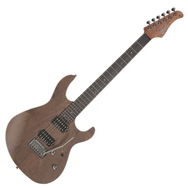Cort G300Raw-NS elektromos gitár, kamrás test, natúr