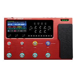 Valeton GP-200R multi-effekt processzor pedál, piros