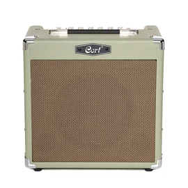 Cort CM15R-PG gitárerősítő zengetővel, 15 Watt, pasztell zöld
