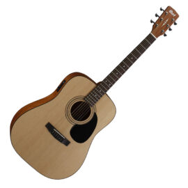Cort AD810E-OP akusztikus gitár elektronikával, matt natúr + Választható ajándék