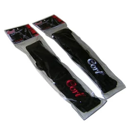 Cort CA608-W gitár heveder, fehér Cort felirat