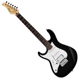Cort G250LH-BK el.gitár, balkezes, fekete