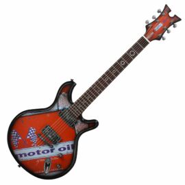Cort elektromos gitár, Motor oil grafika + Választható ajándék