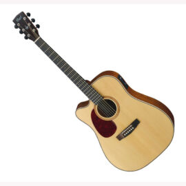 Cort MR710FLH-NS akusztikus gitár Fishman el-val, balkezes, matt natúr + Választható ajándék