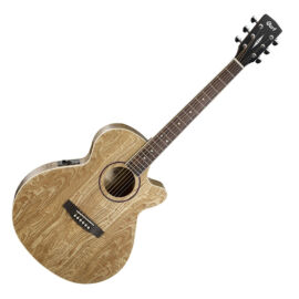 Cort SFX-AB-NAT akusztikus gitár EQ-val, Ash Burl, natúr + Választható ajándék