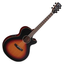 Cort SFX-E-3TSS akusztikus gitár elektronikával, matt sunburst