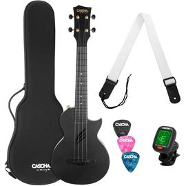 Cascha HH 2258 Carbon Fibre Ukulele Set