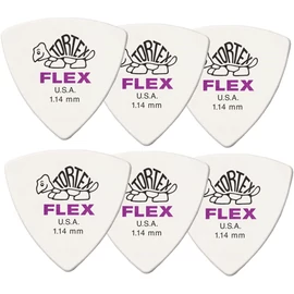 Dunlop 456P 1.14 Tortex Flex Triangle Player Pack