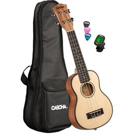 Cascha Soprano Mahogany Ukulele Bundle