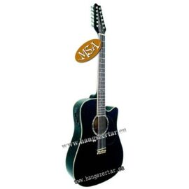 MSA CW-1200 12 húros Elektro-akusztikus gitár + ajándék hangoló és pengető