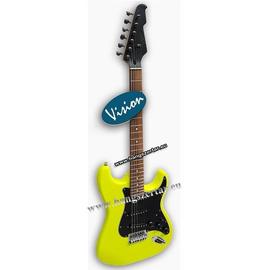 Vision ST-5 Y Neon “Black Head” series elektromos gitár + ajándék kábel!